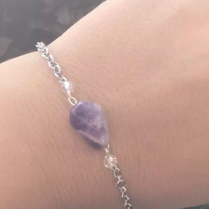 Dainty Amethyst Bracelet